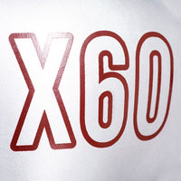 Thumbnail for Lonsdale X60 PU Training Glove Maroon/Silver 12oz