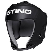 Thumbnail for Sting Orion Gel Open Face Head Guard White/Black