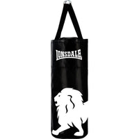 Thumbnail for Lonsdale Lion 4Ft Pu Punch Bag Black/White