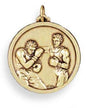 3D Two Fighters Gold Medal