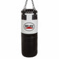 Pro Box Black-White Leather Punchbag