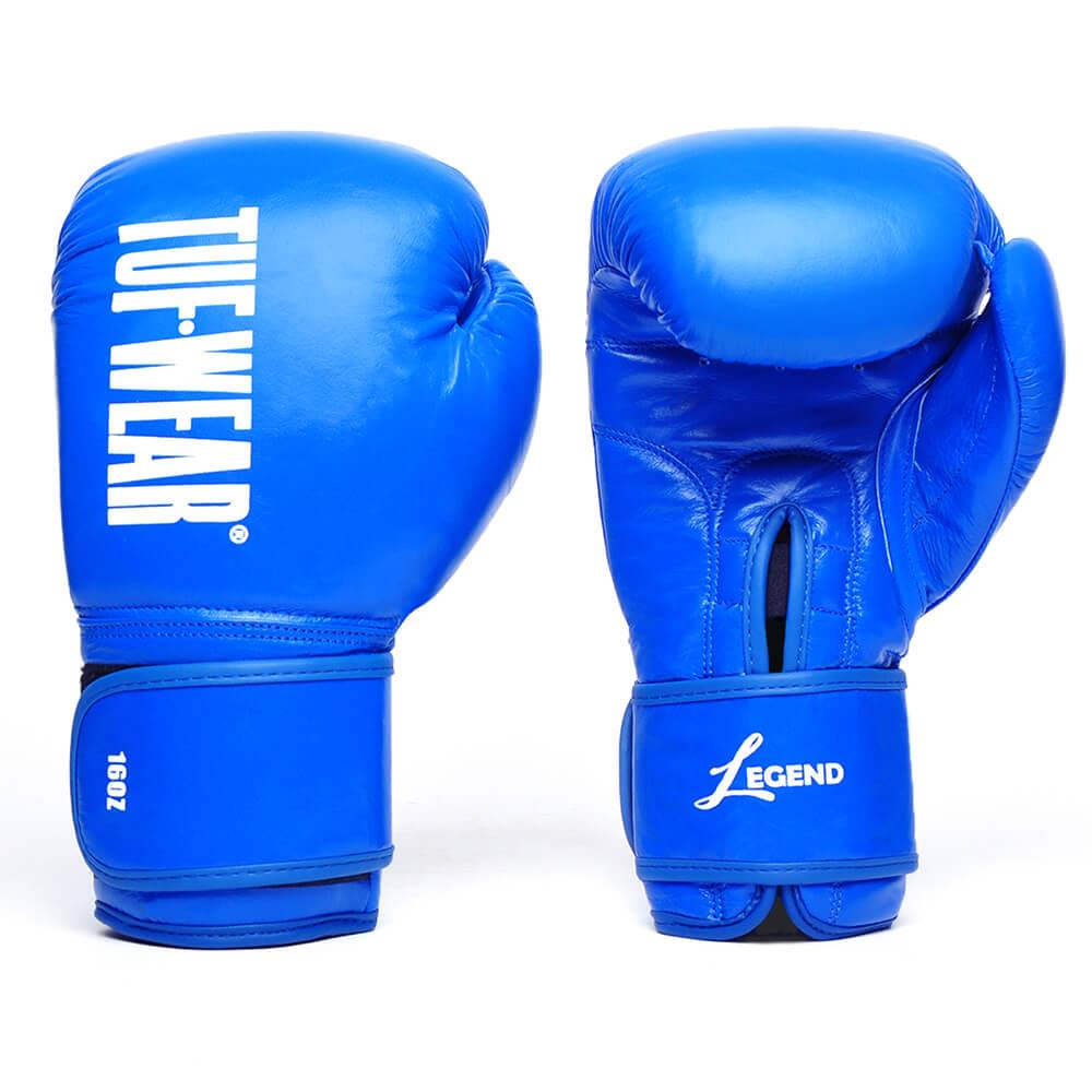 Tuf Wear Legend Leather Sparring Glove Red 10oz
