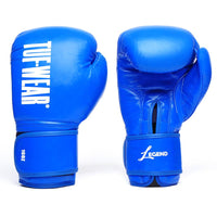 Thumbnail for Tuf Wear Legend Leather Sparring Glove Red 10oz