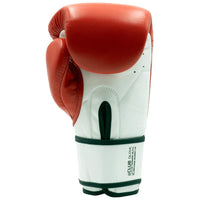 Thumbnail for Ringside Club Leather Training Glove Red