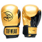 Tuf Wear Tornado Kids Safety Spar Gloves Gold/Black 10oz