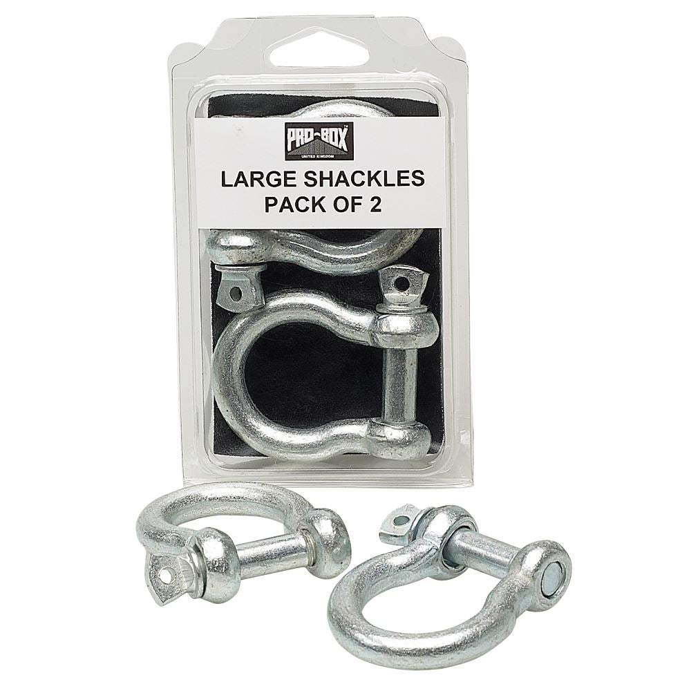Pro Box 2 Pack Rope D Shackle