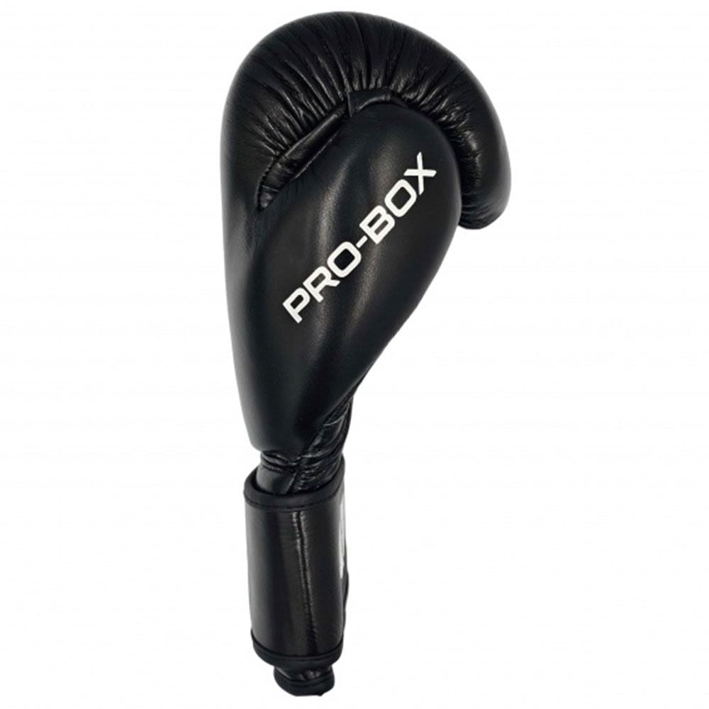 Pro Box Leather Essential Hook & Loop Boxing Gloves II