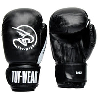 Thumbnail for Tuf Wear Tornado Kids Safety Spar Gloves Gold/Black 10oz