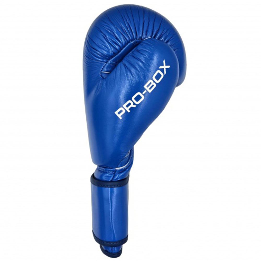 Pro Box Leather Essential Hook & Loop Boxing Gloves II