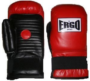 Ergo Coach Spar Tech Pads Black/Red