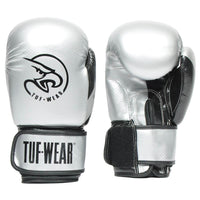 Thumbnail for Tuf Wear Tornado Kids Safety Spar Gloves Gold/Black 10oz