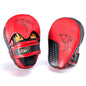 Carbon Claw Pro X Heavy Hit Hook & Jab Pads Red/Black