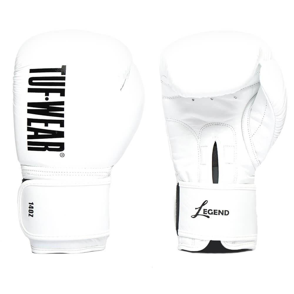 Tuf Wear Legend Leather Sparring Glove Red 10oz